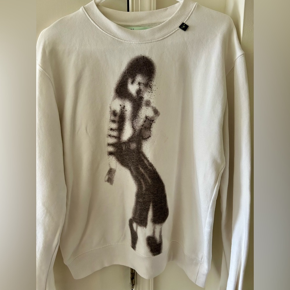 Off-White Michael Jackson Illusionist sweatshirt Virgil Abloh